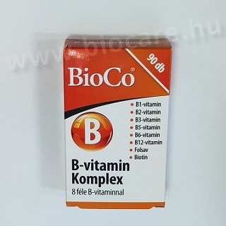 BioCo B-vitamin komplex tabletta