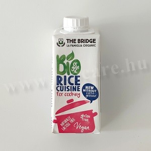 The Bridge bio rizs főzőkrém