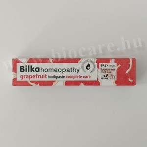 Bilka homeopathy grapefruit ízű fogkrém