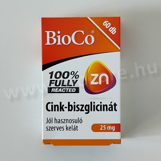 Bioco cink-biszglicinát tabletta